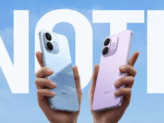 Redmi Note 17 Pro kostar från cirka 235 dollar i Kina. På bilden: två färgvarianter av den här mellanklassmobilen.