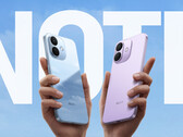 Redmi Note 17 Pro kostar från cirka 235 dollar i Kina. På bilden: två färgvarianter av den här mellanklassmobilen.