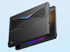 Sixunited AXP77 har även RGB-belysning och ett inbyggt kickstand. (Bildkälla: Sixunited)