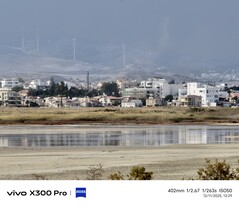 Vivo X300 Pro utan telekonverter 400 mm