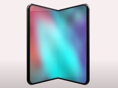 Inofficiell rendering av den omtalade iPhone Fold. (Bildkälla: Concept Creator via YouTube)