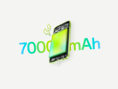 OnePlus N6 Lite 4G har ett batteri på 7 000 mAh.