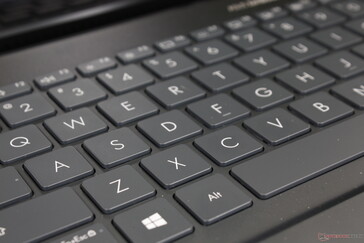 Det känns inte så annorlunda att skriva på Zenbook än på Vivobook
