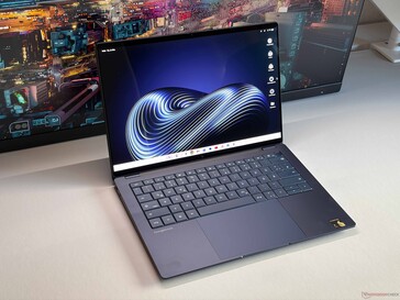 HP Googlebook 14c med en blank OLED-panel