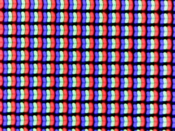 Sub-pixel matris