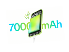 OnePlus N6 Lite har ett batteri på 7 000 mAh.