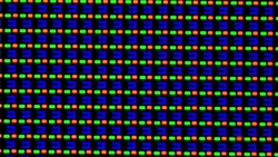 Sub-pixel matris