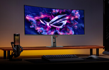 ROG Strix OLED XG34WCDG. (Bildkälla: Asus)
