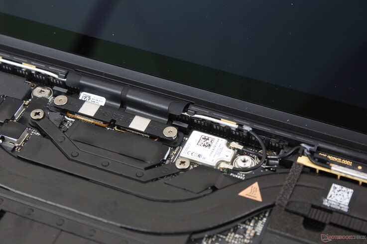 WLAN-modulen är fastlödd