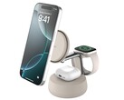 Den nya Belkin Qi2 25W 3-i-1-dockan bör ladda iPhone 16 från 0 till 50% på 25 minuter med iOS 26 eller nyare. (Bildkälla: Belkin)