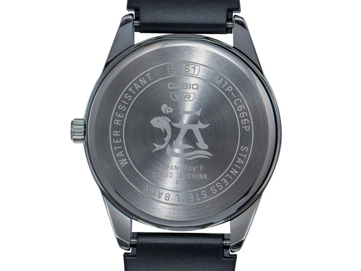 Casios nya MTP-C666-klockor har en graverad boettbaksida