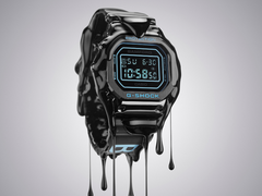 Casio G-Shock x Bamford collab-klockan (bilden) i en annan reklambild. (Bildkälla: Kingdom Collective UK)