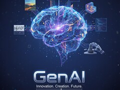 GenAI: Hjärnan för nästa generations digitala kreativitet. (Bildkälla: AI generated)