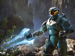 Halo Studios visade upp hur Halo skulle kunna se ut i Unreal Engine 5 som ett proof-of-concept i oktober 2024. (Bildkälla: Halo Studios, redigerad)