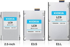 Kioxia presenterar 245 TB LC9 SSD för företag som är inriktad på arbetsbelastningar i AI-skala (Bildkälla: Kioxia)