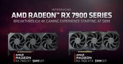 AMD Radeon RX 7900 XTX och AMD Radeon RX 7900 XT - prislista