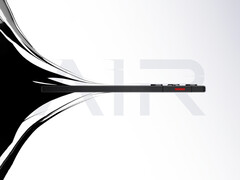 RedMagic 11 Air kommer snart att lanseras i Kina. På bilden: en kampanjbild av telefonen som visar sidan. (Bildkälla: RedMagic)