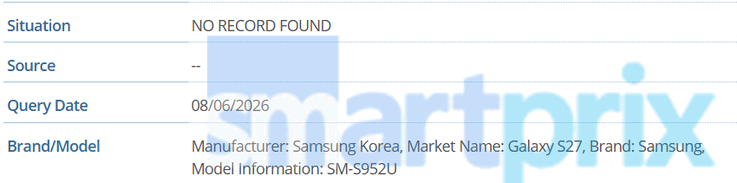 Galaxy S27 ser ut att bli efterföljaren till Galaxy S26