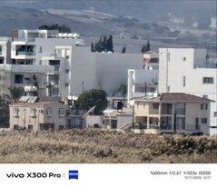 Vivo X300 Pro med 1600 mm telekonverter