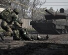 WARDOGS kombinerar storskaliga strider med fordon, förstörbara miljöer och basbyggande.