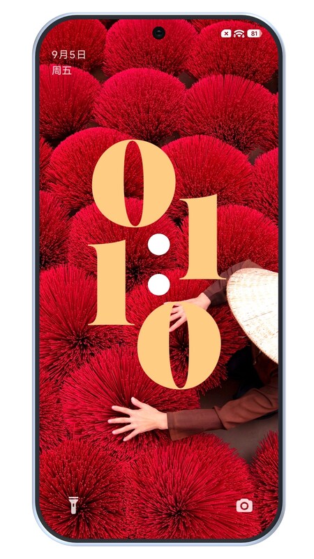 Frontdesignen på Xiaomi 16 i en renderingsbild (Bildkälla: Ice Universe)