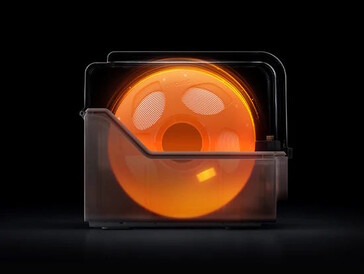 Filamenten torkas i en ACE 2 Pro (Bildkälla: Anycubic)