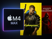 Cyberpunk och AC Shadows på Apple's M4 Max (bildkälla: ChatGPT)