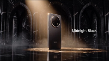Honor X9e Pro i Midnight Black.