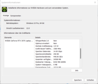 Nvidia Systeminformation