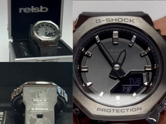 Den nya G-Shock GM-S2110B-8ARLSB kommer att vara ett samarbete mellan Casio och Rels B - en spansk rappare.