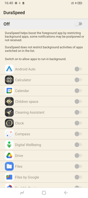 Funktionen som stoppar processer för att spara RAM är avstängd som standard. (Bildkälla: Sergey Tarasov - Notebookcheck)