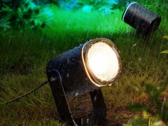 Govee's Outdoor Spotlights 2 har anlänt till Storbritannien och kommer snart att lanseras i USA. (Bildkälla: Govee)