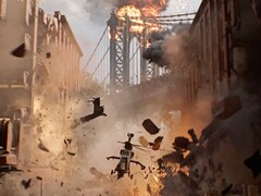 Battlefield 6 avslöjar trailer som visar miljöförstöring. (Bildkälla: Battlefield på YouTube)