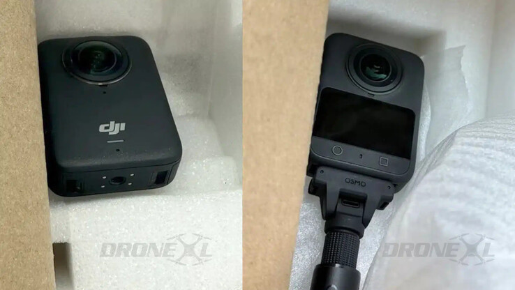 DJI Osmo 360-enheter i detaljhandeln har redan setts. (Bildkälla: via DroneXL)