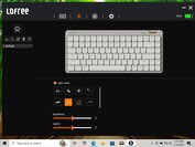 Lofree Key Mapper belysning