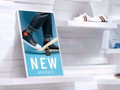 EM32DX är en e-ink-display i färg som nu är tillgänglig för vanliga konsumenter (Bildkälla: Samsung)