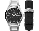 Timex Main Street Round TWG027900JQ har en vattentäthet på 30 m (3 bar)