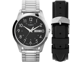 Timex Main Street Round TWG027900JQ har en vattentäthet på 30 m (3 bar)
