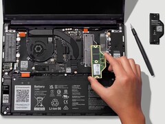 Insidan av Framework Laptop 13 Pro