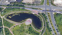 GNSS-testkörning (46 mm): Runt sjön