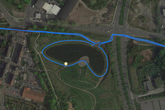 GPS-Test: Honor View 20 – Cykeltur runt en sjö