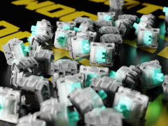 Wooting split mellanslagstangent spel tangentbord lansering