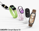 Den officiella teasern antyder en något större skärm med tunnare ramar. På bilden: Smart Band 10. (Bildkälla: Xiaomi - redigerad)