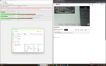 LatencyMon visar DPC-problem och 4 bortfallna bildrutor vid uppspelning av 4K60-videoinnehåll, även efter flera försök.