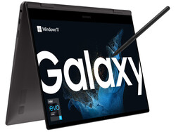 Samsung Galaxy Book2 Pro 360 13 (NP930QED-KA3DE), tillhandahållen av Samsung Tyskland.