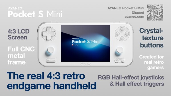 Ayaneo Pocket S Mini kommer att drivas av samma processor som Pocket S. (Bildkälla: Ayaneo)