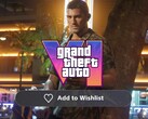 Jason Duval visas med GTA 6-logotyp och PS Store-önskelista