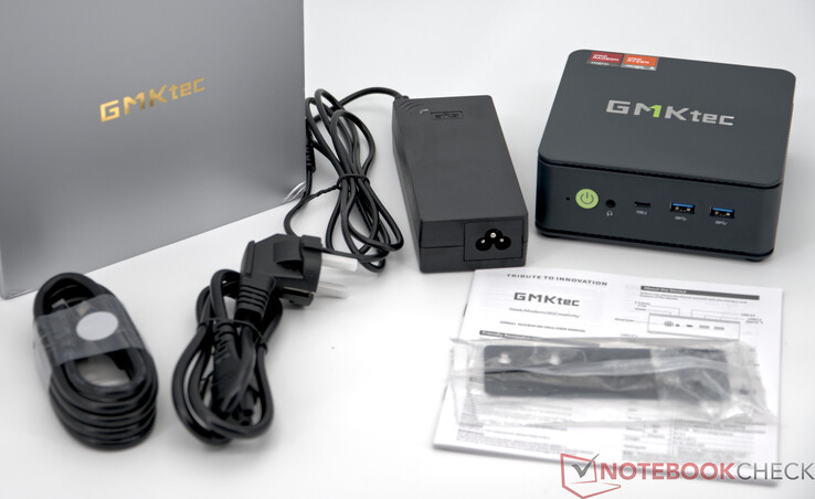 Omfattning av leverans av GMKtec NucBox M6 Ultra