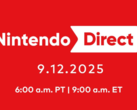 En skärmdump av tillkännagivandet för den kommande Nintendo Direct (bildkälla: Nintendo)