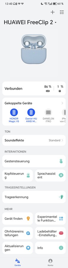 Audio Connect på Google Android